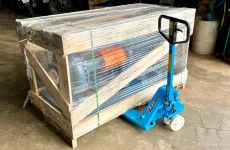 Paleteira para transporte interno de materiais
